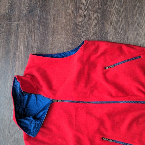 SDI Men's Size Medium Blue/Red Reversible Vest (Please Read) - Picture 6 of 9